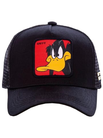 Capslab Capslab Looney Tunes Daffy Duck Cap in Schwarz