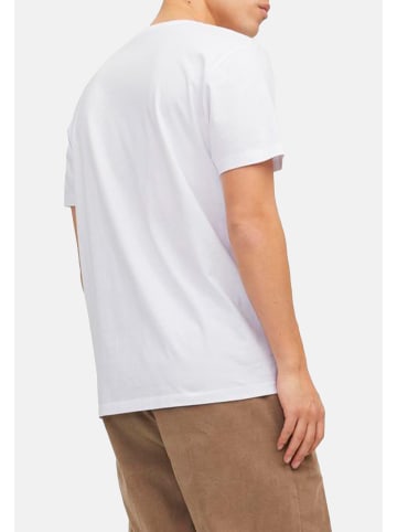 Jack & Jones T-Shirt Corp in White / small print
