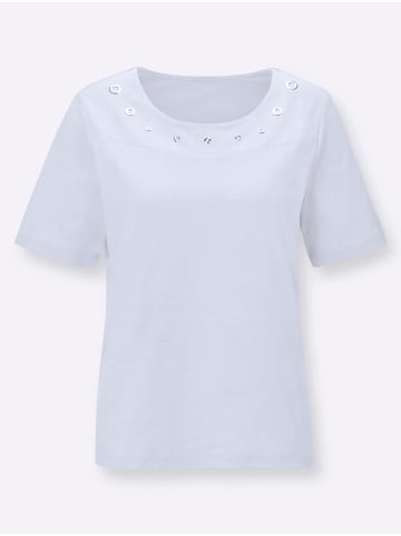 WITT WEIDEN Kurzarmshirt in weiß