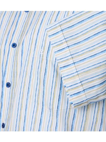 CASAMODA Freizeithemd Kurzarm in Blau