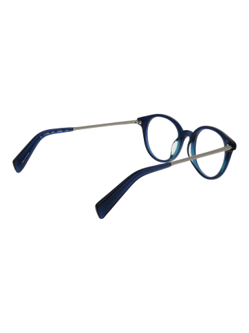 Yohji Yamamoto Unisex Optische Fassungen Rund Blau