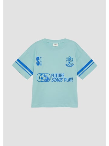 s.Oliver T-Shirt in 6524_türkis
