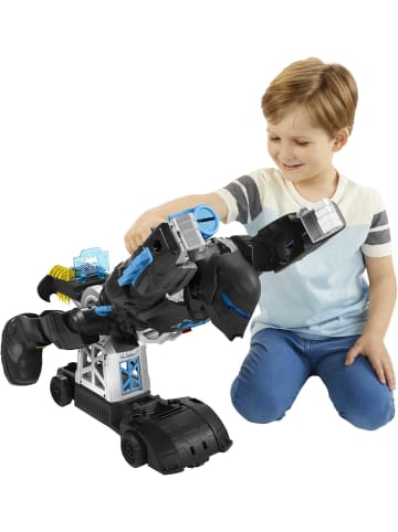 Fisher-Price Imaginext DC Super Freunde HBV67 2-in-1-Batman-Spielset Roboter mit Lichtern 3+
