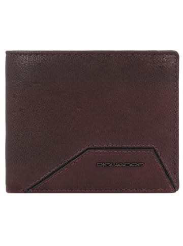 Piquadro Rhino Geldbörse RFID Schutz Leder 11 cm in dark brown