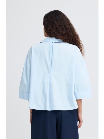 ICHI Halblange Ärmel IHLUANNE Baggy fit in FLOATY BLUE