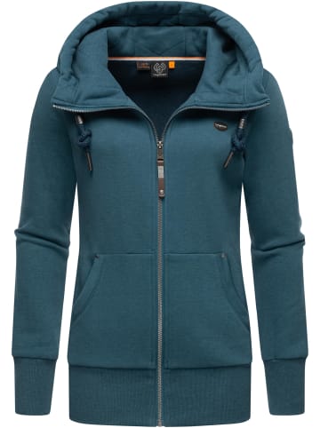 ragwear Sweatjacke Neska Zip in Petrol23