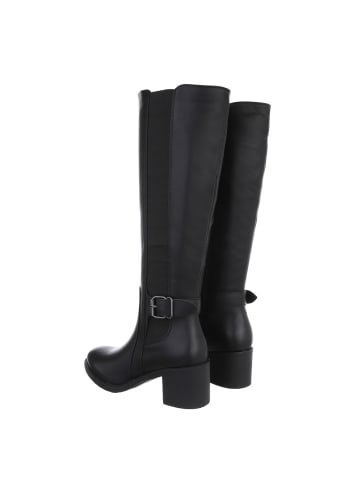 Ital-Design Stiefel in Schwarz