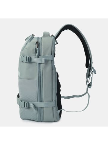 Hedgren Comby Rucksack RFID 46 cm Laptopfach in grey-green