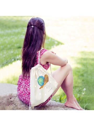 Mr. & Mrs. Panda Jutebeutel Schnecke Sir ohne Spruch in Creme