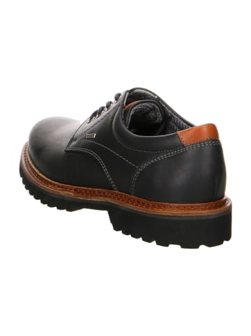 Sioux Klassische Schnürschuhe in Schwarz