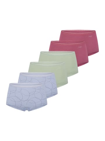 Sloggi Short Slip GO Crush in Lila / grün / blau