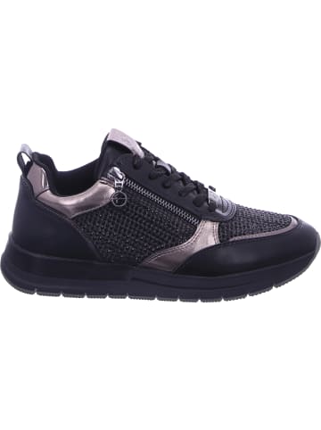 Tamaris Schnürhalbschuh in schwarz