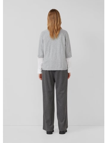 s.Oliver Strickpullover in 9400_grau meliert