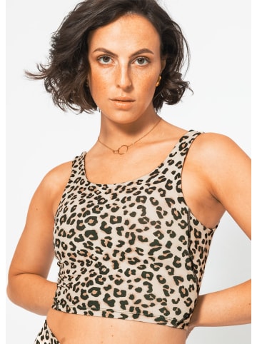 SASSYCLASSY Basic Sport-BH für Damen in Beige