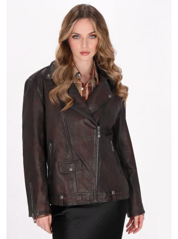 DreiMaster Women Jacket in dark brown