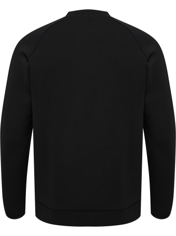 Hummel Sweatshirt Raglanärmel Hmltech Fußball Erwachsene in BLACK