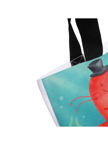 Mr. & Mrs. Panda Damen Schultertasche Hummer Weizen Design mit S... in Weiß