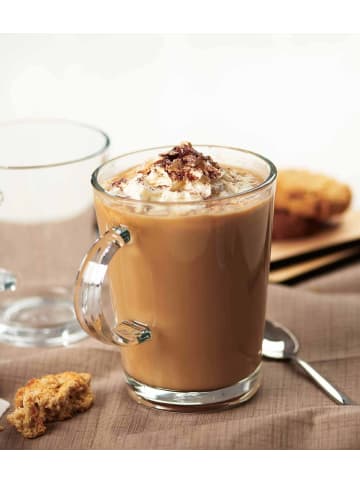 Ritzenhoff & Breker 6er Set Kaffee- / Glühwein-Gläser Arco 380 ml in transparent