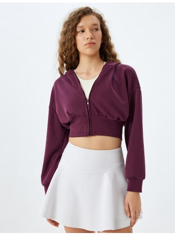 KOTON Sweatshirt in Bordo