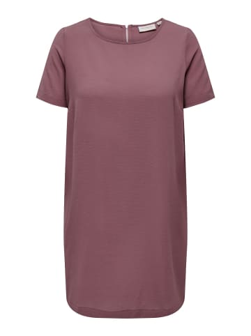 ONLY Carmakoma Tunika mit halber Knopfleiste in Rose Brown