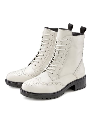 LASCANA Schnürboots in weiß