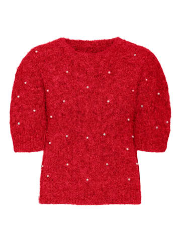Vero Moda Strickpullover in Salsa