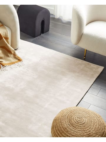 Kurzflor GESI in Beige - (W) 140 x (H) 0.7 x (L) 200 cm