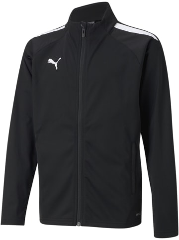 Puma Trainingsjacke "TeamLIGA Training Jacket Jr" in Schwarz