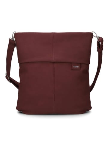 Zwei Mademoiselle.M Schultertasche 31 cm rubin
