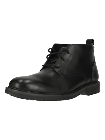 Clarks Schnürschuhe Aldwin Mid Gore-Tex in 1216 Black Leather