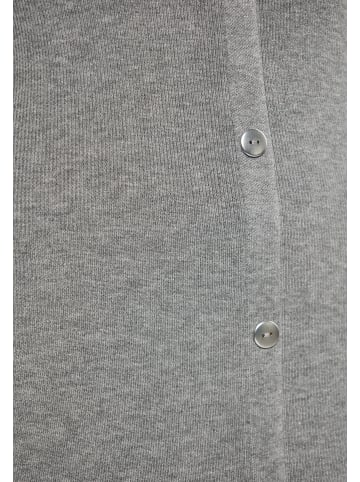 NAEMI Kleid in Grau Melange