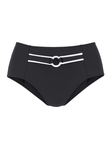 Vivance Highwaist-Bikini-Hose in schwarz