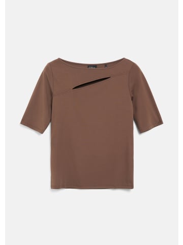 s.Oliver T-Shirt in 8840_mokka