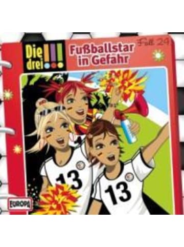 United Soft Media Die drei !!! 24. Fußballstar in Gefahr (drei Ausrufezeichen)