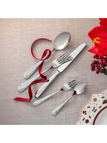 Villeroy & Boch 30-tlg. Tafelbesteck für 6 Personen Toy's Delight in in silber