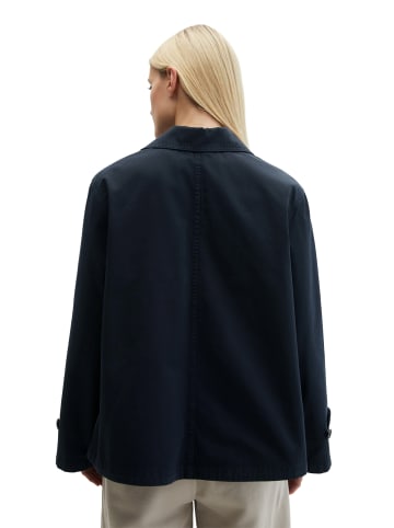 Marc O'Polo Cabanjacke relaxed garment-dyed in Deep Night Blue