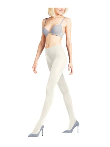 Falke Strumpfhose Softmerino in Off-white