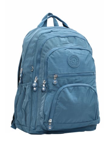 Mindesa Damen Rucksack in Denim Blau