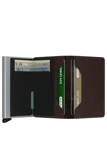 Secrid Original Slimwallet - Geldbörse RFID 6.8 cm in dark brown