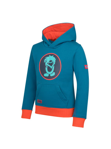 Trollkids Hoodie Troll in dark petrol