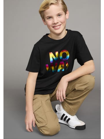 Kidsworld T-Shirt in schwarz