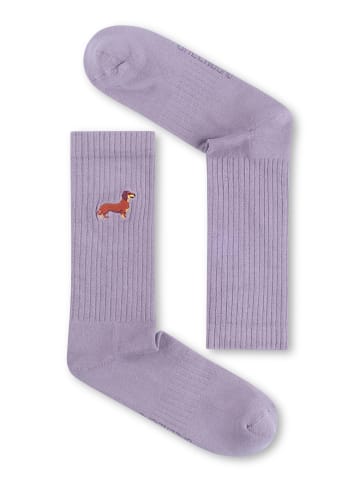 GreenBomb Tennis Socks Wiener in Lila