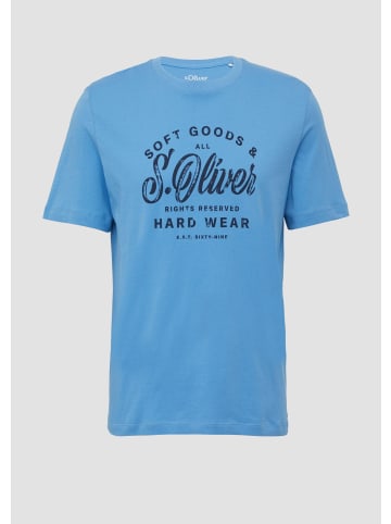 s.Oliver T-Shirt in 55D1_royalblau