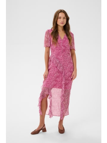 SAINT TROPEZ Kleid RachilSZ Gerade Passform in Raspberry Rose Camouflage