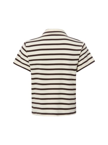 Marie Lund Poloshirt in beige braun - 0001