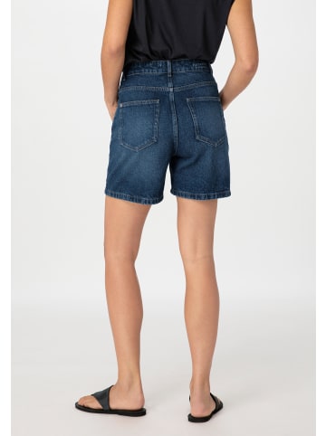 Hessnatur Jeans Shorts in dark blue washed