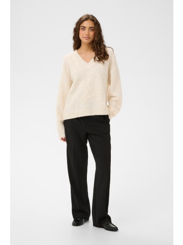 CULTURE Strickpullover CUtoby Relaxed fit in Whitecap