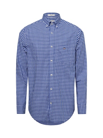Gant Hemd in indigo weiß - 0002