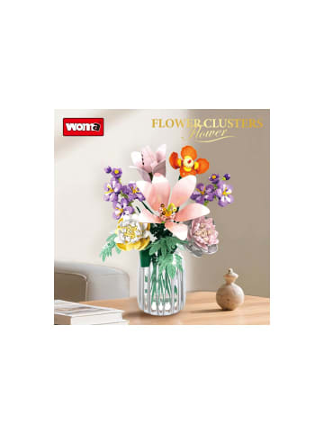 Reobrix WOMA Blumenstrauß Klemmbausteine Set W11120