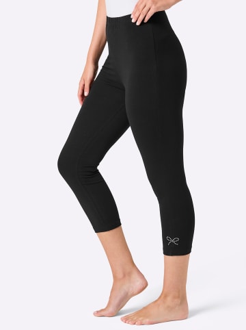 WITT WEIDEN Leggings 3/4-lang in schwarz + weiß